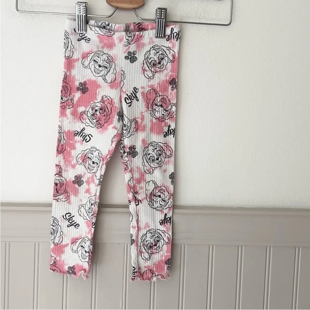 Nickelodeon Paw Patrol Skye Pink and White Long Sleeve Outfit Set Size 2T
